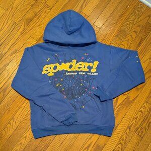 Blue Spider Hoodie